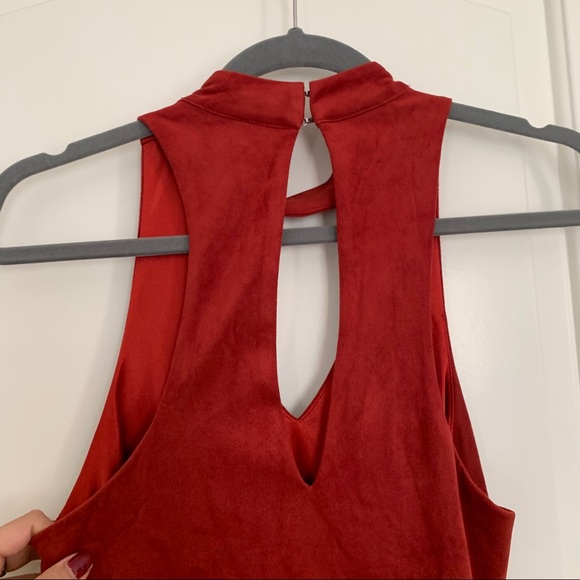 Red Velvet Boutique Dress - Picture 4 of 5